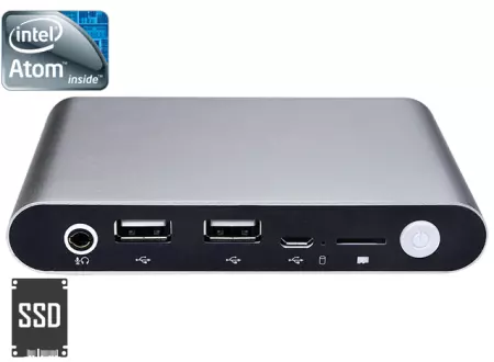 Komputer Przemysłowy Fanless MiniPC mBOX-Q110 Z3735F v.1