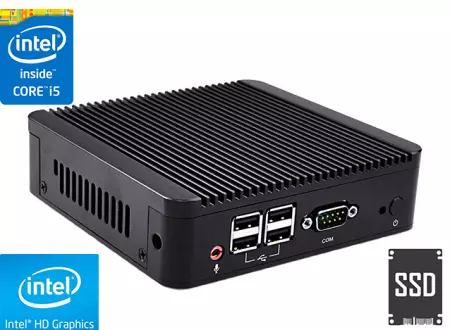 Przemysłowy Fanless MiniPC mBOX Nuc Q220N-02 v.1