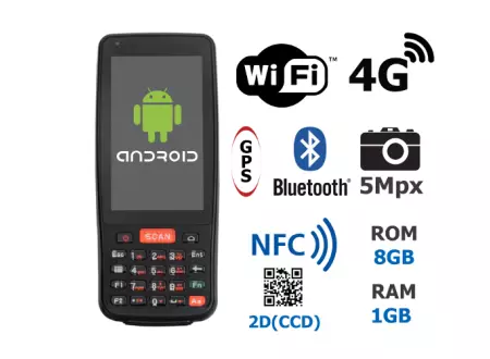 Skaner kodów kreskowych do pracy w trudnych warunkach