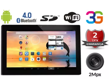 Monitor reklamowy o podwyższonej odporności mechanicznej