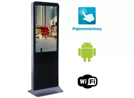 Monitor reklamowy do montażu na ścianie