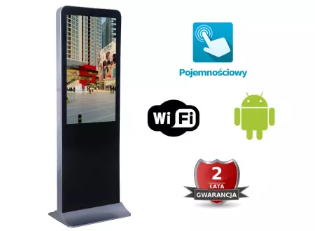 Wyświetlacz informacyjny do punktów obsługi klienta