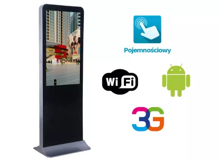 Monitor reklamowy z możliwością harmonogramowania treści