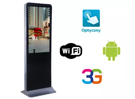 Nowoczesny ekran reklamowy LED