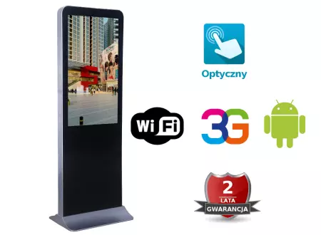 Wyświetlacz reklamowy do pojazdów komunikacji miejskiej