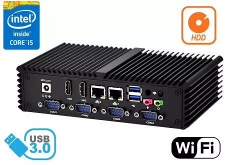 MiniPC z pasywnym chłodzeniem do przemysłu