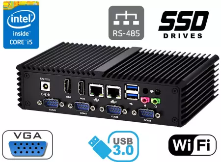 Kompaktowy komputer odoprny kurz