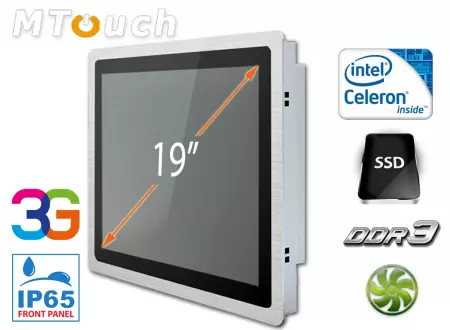 Operator Panel Industria with capacitive screen MobiBOX IP65 1037U 19 3G v.3.1