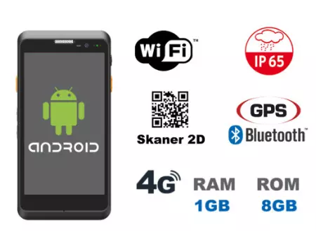 Industrial rugged data collector with barcode scanner MobiPad S560 2D