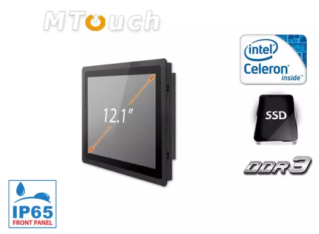 Operator Panel Industria with capacitive screen Fanless MobiBOX IP65 J1900 12 v.4.1