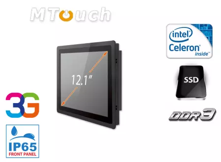 Operator Panel Industrial MobiBOX Fanless IP65 J1900 12 3G v.5