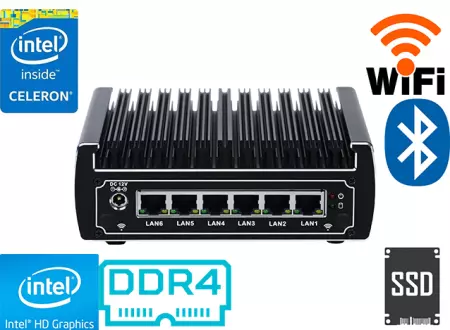 Przemysłowy Komputer Fanless MiniPC IBOX-513NA v.5