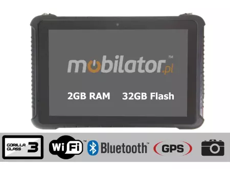 Wzmocniony wodoszczelny tablet przemysłowy Emdoor I16H Standard