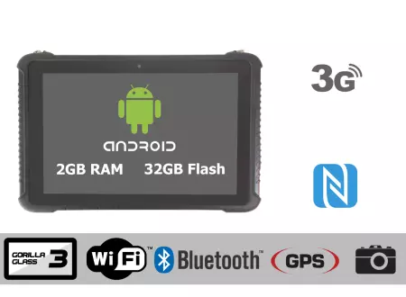 Rugged waterproof industrial tablet Emdoor I16H Android 5.1 NFC