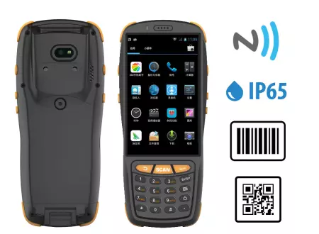 Wodoodporny Przemysłowy Kolektor Danych MobiPad Z353CK NFC RFID 2D