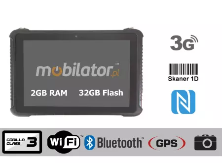 Rugged waterproof industrial tablet Emdoor I16H  NFC 1D