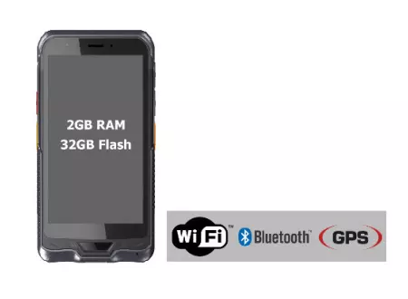  Rugged waterproof industrial data collector Emdoor I62H Standard