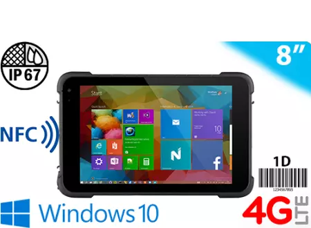 Militarny tablet Pyłoszczelny wstrząsoodporny  Odporny na pył i wodę odporny na niskie i wysokie temperatury Emdoor I86H