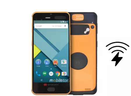 Rugged waterproof industrial data collector Speedata KT55 + Wireless charging