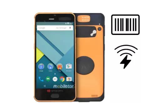 Rugged waterproof industrial data collector Speedata KT55 + 2D Scanner + Wireless charging