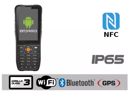 Rugged Waterproof Industrial Data Collector MobiPad MP-HTK38n v.0