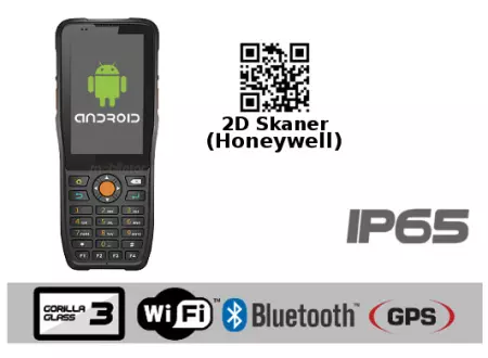 Rugged Waterproof Industrial Data Collector MobiPad MP-HTK38n v.7