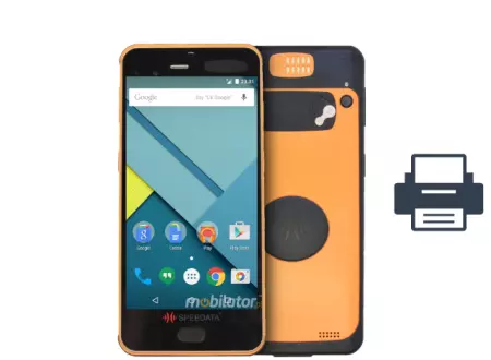 Rugged waterproof industrial data collector Speedata KT55 + Printer