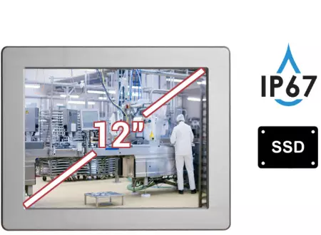 Wytrzymały komputer panelowy do automatyki