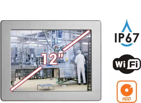 Kompaktowy komputer panelowy do linii produkcyjnych