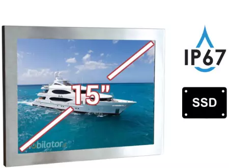 Kompaktowy panel PC do szaf sterowniczych