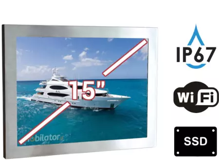 Wodoodporny komputer panelowy do sterowania