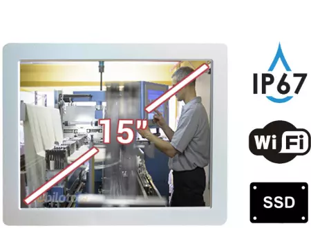 wodoodporny szybki wydajny komputer panelowy 