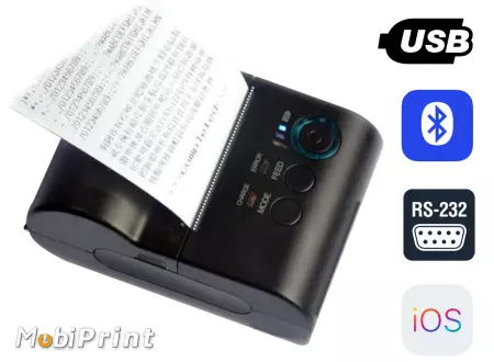 Mini bezprzewodowa drukarka do rachunków