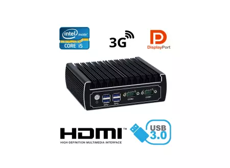 Niskoprofilowy komputer do szaf sterowniczych