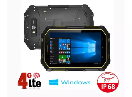Pancerny tablet dla budowlańców przemysłowy dla pracowników terenowych odporny na niskie i wysokie temperatury dla Przemysłu Windows 10 MobiPad 760RW