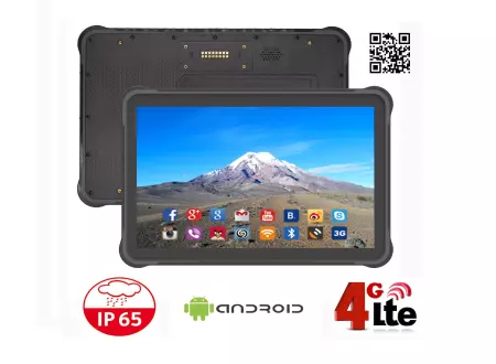 Odporny Rugged Tablet Przemysłowy z wbudowanym czytnikiem kodów 2D Android 7.0 MobiPad TSS1011 v.2