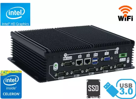 Kompaktowy komputer do robotyki przemysłowej