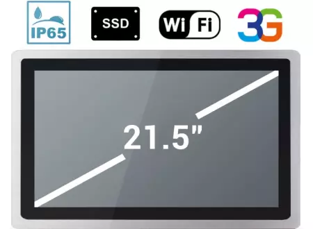 Komputer przemysłowy PanelPC z ekranem dotykowym  dla straży pożarnej Odporny na wilgoć i deszcz  MobiBOX IP65 i5 21.5 Full HD