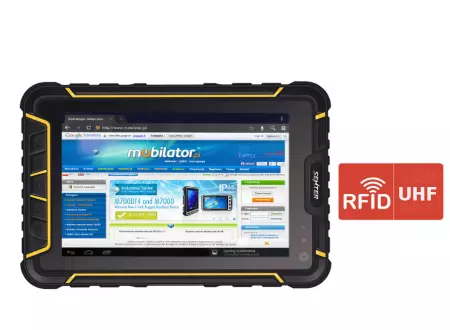 Wytrzymały Tablet przemysłowy - Senter ST907V4 -  UHF RFID (865MHZ-868MHZ: 2.8 to 4m) v.10