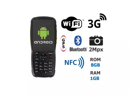 Przemysłowy Kolektor Danych MobiPad A351 NFC RFID + Aparat 