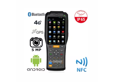 Wzmocniony Przemysłowy Kolektor Danych z wbudowaną drukarką termiczną - MobiPad Z3506CK NFC RFID v.1