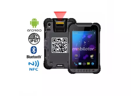  Wytrzymały Tablet Przemysłowy MobiPad ST85SL ANDROID 8.0 odporny na niskie i wysokie temperatury Wytrzymały energooszczędny