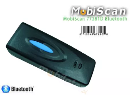 MobiScan 77281D - mini barcode reader 1D Laser - Bluetooth