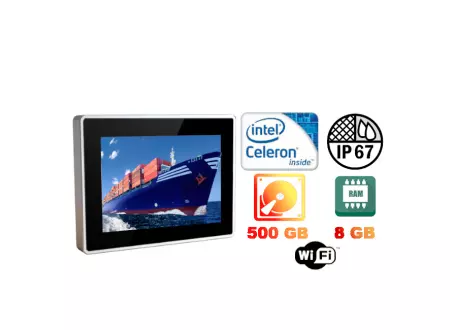 Touch screen computer (IP67 standard for the ENTIRE enclosure) - QBOX 12 (3855U) v.6