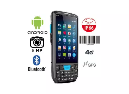 Wzmocniony Terminal Mobilny MobiPad A8T0 z czytnikiem kodów 1D v.1