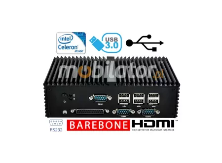 Bezwentylatorowy komputer do warunków przemysłowych