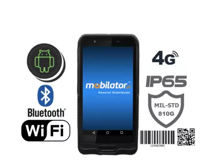 Wzmocniony Terminal Mobilny ze skanerem 2D + stacja dokująca - Emdoor EM-T62 v.5