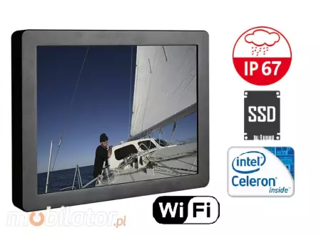 Przemysłowy komputer odporny na pył i wodę