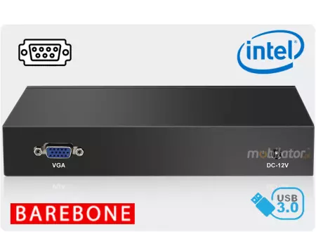 Computer Industry Fanless MiniPC  MiniPC yBOX - X33 (6 LAN) - 1007U Barebone