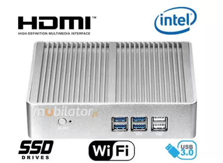 MiniPC do pracy w hałasie i kurzu